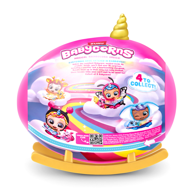 Пупси - Іграшка-сюрприз Babycorns-D Лялька Жирафа (92107D)#3