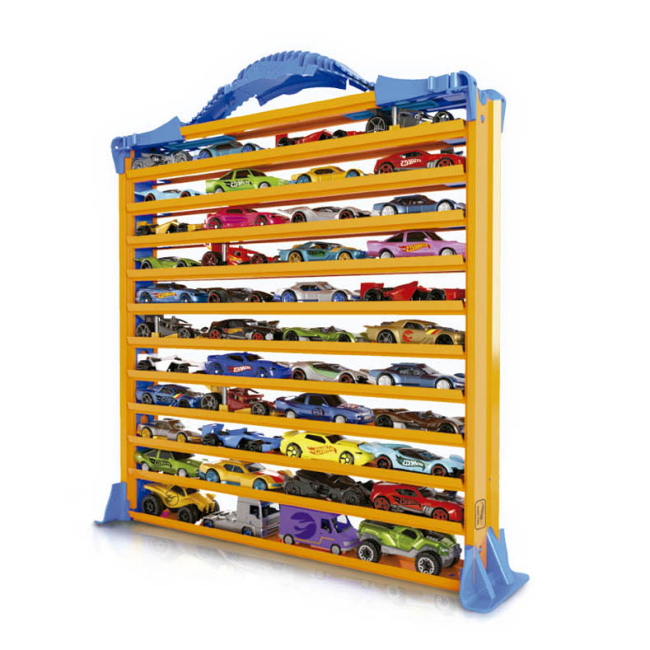 Паркінги і гаражі - Контейнер Hot Wheels Ігровий гараж з доріжками (HWCC9B)#2