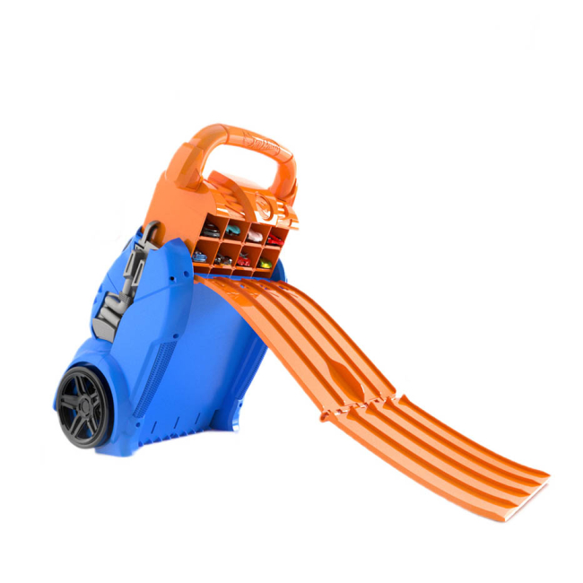 Паркінги і гаражі - Трек-контейнер Hot Wheels 2 в 1 (HWCC14)#2