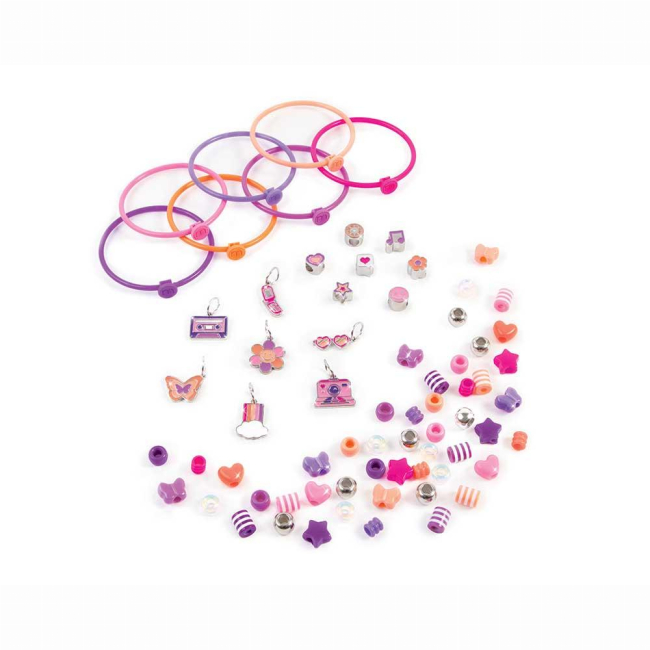 Наборы для творчества - Набор для создания шарм-браслетов Make it Real Стильные бусинки (MR1329)#2