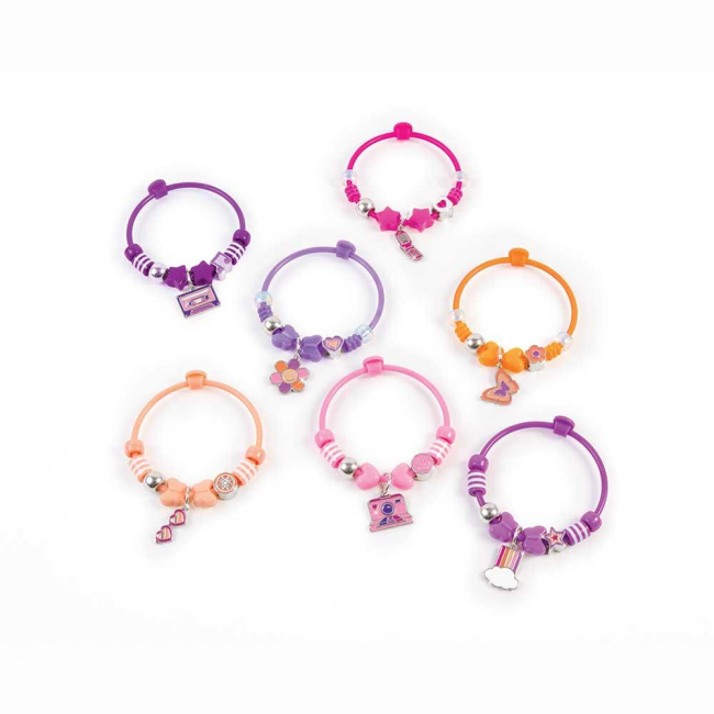 Наборы для творчества - Набор для создания шарм-браслетов Make it Real Стильные бусинки (MR1329)#3