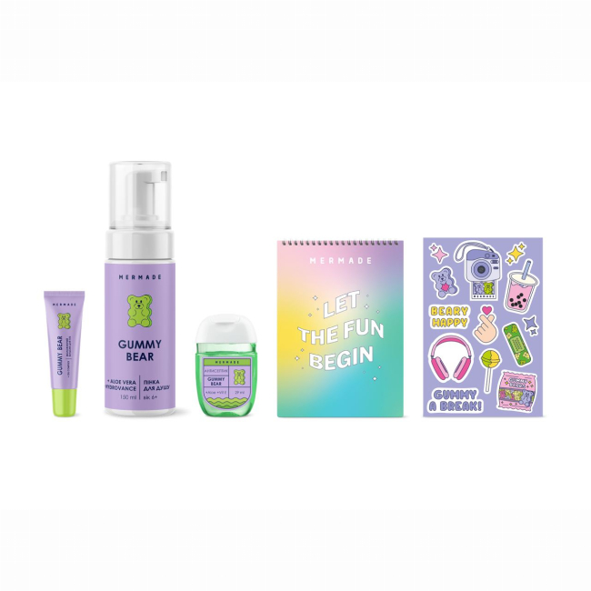 Косметика - Подарочный набор-рюкзачок Mermade Beary Cool gift-pack (MRBC001) (2000000385402)#4