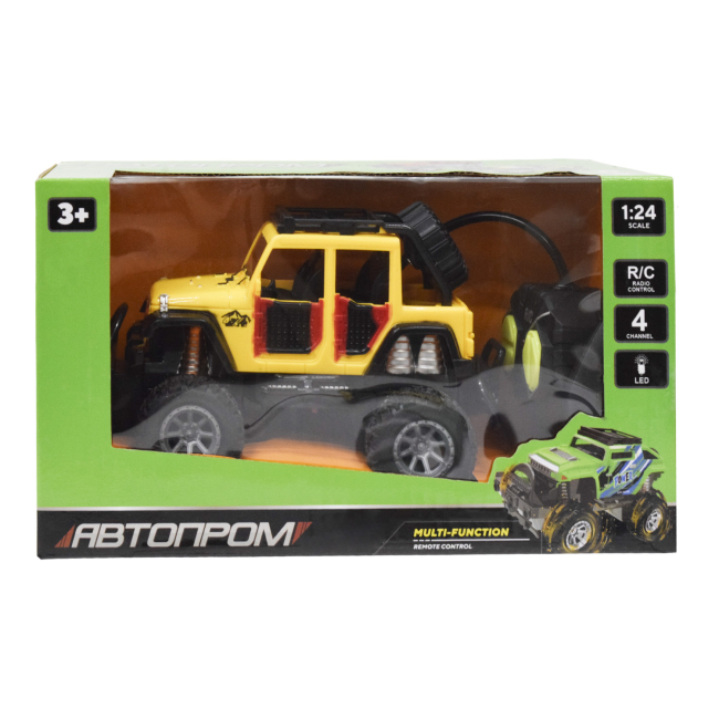 Радіокеровані моделі - Автомодель Автопром Power на радіокеруванні жовта (AP8834B/3)#3