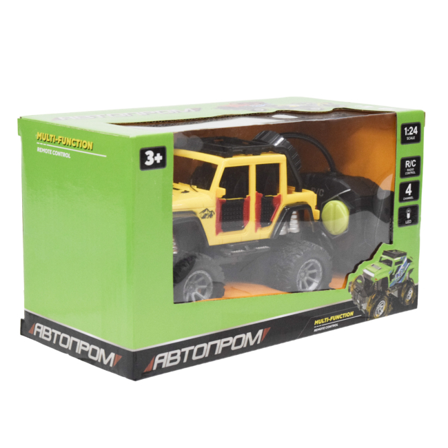 Радіокеровані моделі - Автомодель Автопром Power на радіокеруванні жовта (AP8834B/3)#4