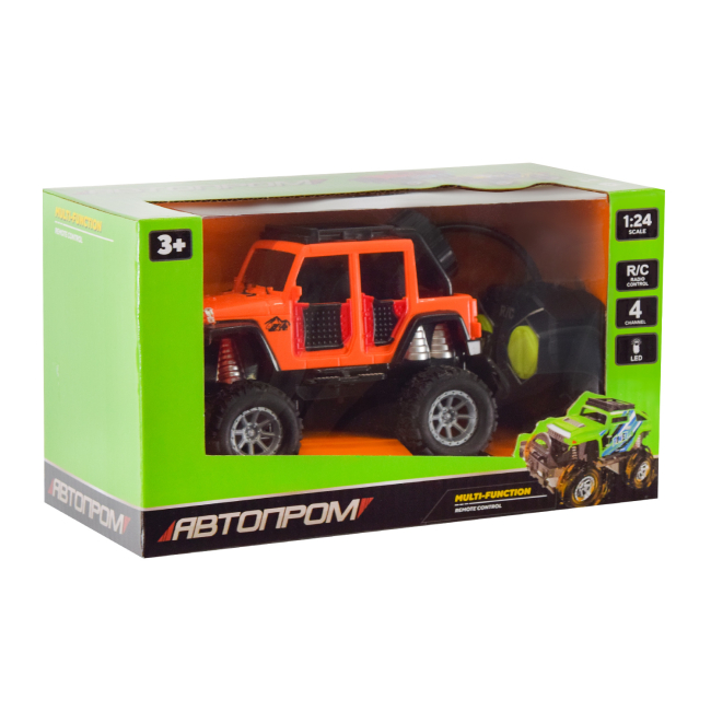 Радиоуправляемые модели - Автомодель Автопром Super на радиоуправлении оранжевая (AP8834B/5)#2