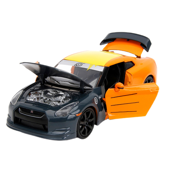 Автомоделі - Автомодель Jada Наруто Ніссан GT-R з фігуркою Наруто 1:24 (253255054)#2
