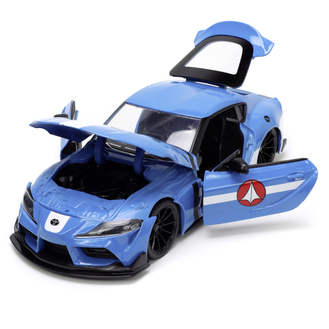 Автомоделі - Автомодель Jada Роботех Тойота Супра з фігуркою Макса Стерлінг 1:24 (253255051)#4
