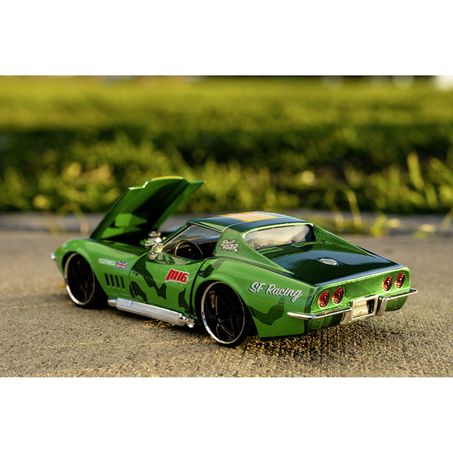 Автомодели - Автомодель Jada Уличный боец ​​Шевроле с фигуркой Камми 1:24 (253255061)#5