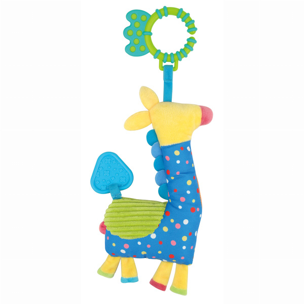Погремушки, прорезыватели - Мягкая погремушка K’S Kids Жираф с прорезывателями (KA10810-HC)#2