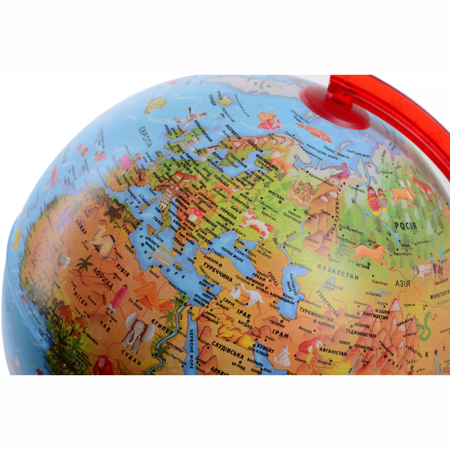 Обучающие игрушки - Глобус Tecnodidattica Zoo с подсветкой (0325ZOZOUCLRR046)#3