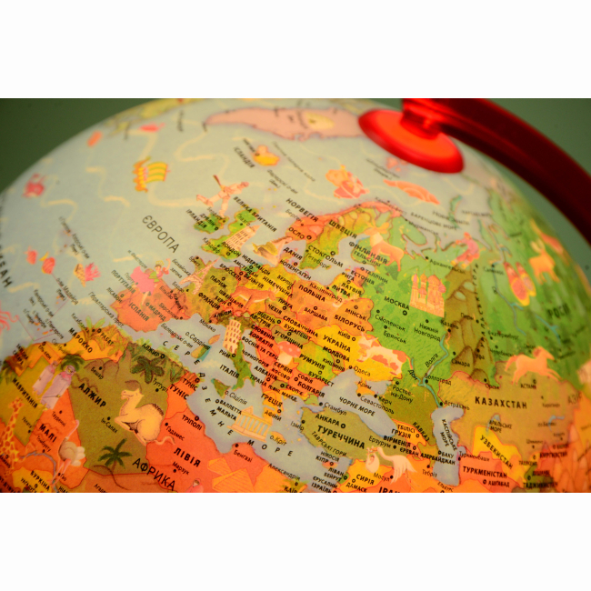 Обучающие игрушки - Глобус Tecnodidattica Zoo с подсветкой (0325ZOZOUCLRR046)#4