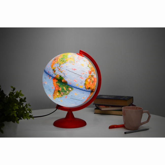 Обучающие игрушки - Глобус Tecnodidattica Zoo с подсветкой (0325ZOZOUCLRR046)#7