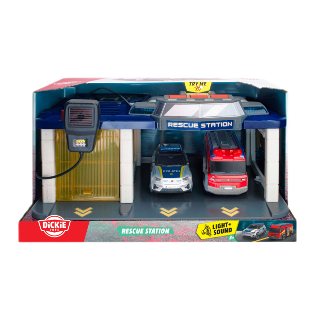 Транспорт и спецтехника - Игровой набор Dickie Toys Спасательная станция (3716026)#2