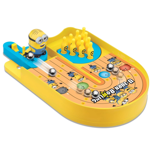 Спортивні настільні ігри - Настільна гра Epoch games Ігри міньйонів Боулінг-Шмоулінг (5054131075180)#2