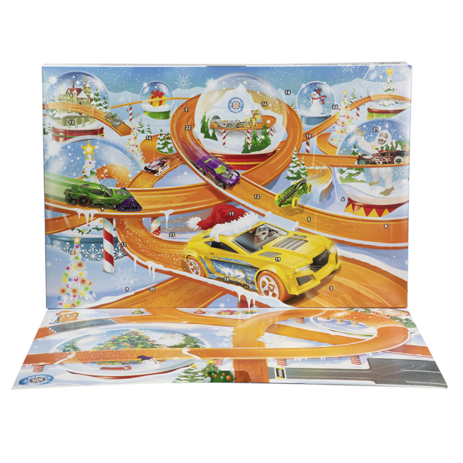 Автомоделі - Ігровий набір Hot Wheels Адвент-календар (HTG00)#2