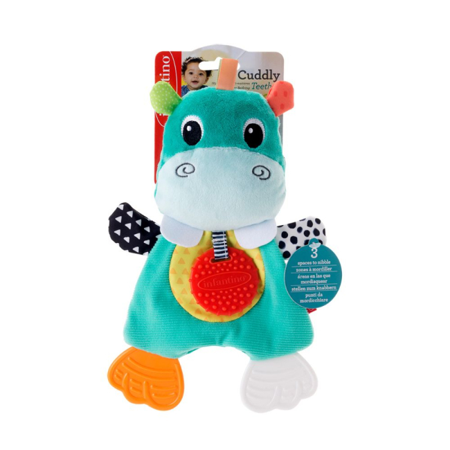 Погремушки, прорезыватели - Прорезыватель Infantino Бегемотик (316259)#3