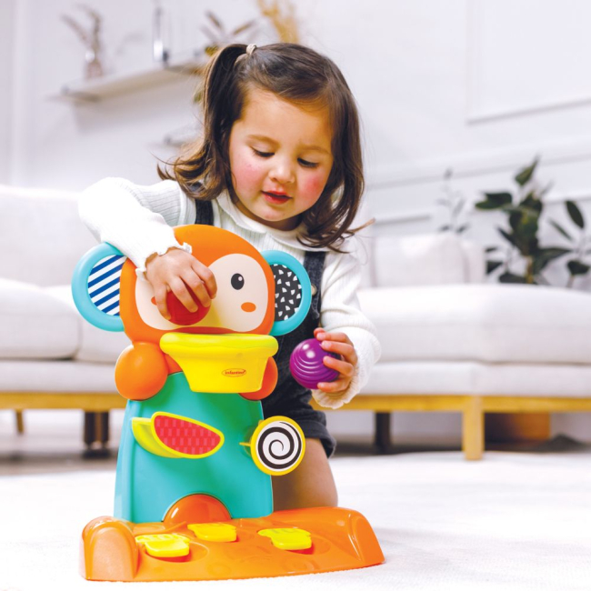 Развивающие игрушки - Развивающая игрушка Infantino Бросай и забивай (315213)#4