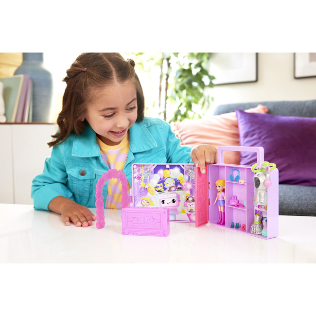 Ляльки - ​Набір Polly Pocket Вечірка в стилі диско (HRD65)#4