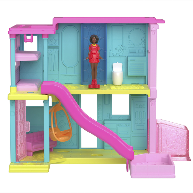 Мебель и домики - Набор-сюрприз Barbie Mini BarbieLand Минидомик голубой (HYF44/1)#2