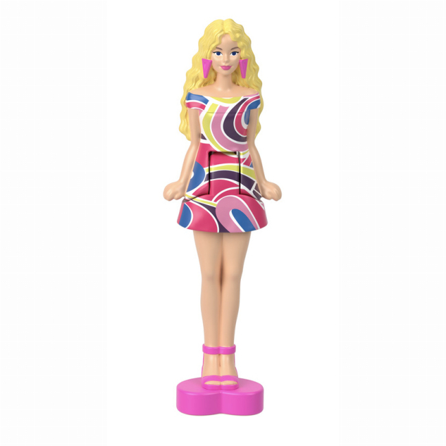 Мебель и домики - Набор-сюрприз Barbie Mini BarbieLand Мини-домик розовый с голубым (HYF44/2)#6