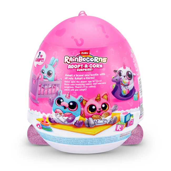 М'які тварини - М'яка іграшка-сюрприз Rainbocorns-D​ Adopt-a-corn surprise (92105D)#2