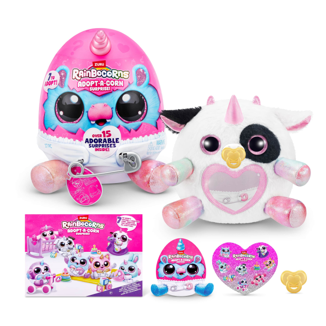 Мягкие животные - Мягкая игрушка-сюрприз Rainbocorns-E Adopt-a-corn surprise (92105E)#3