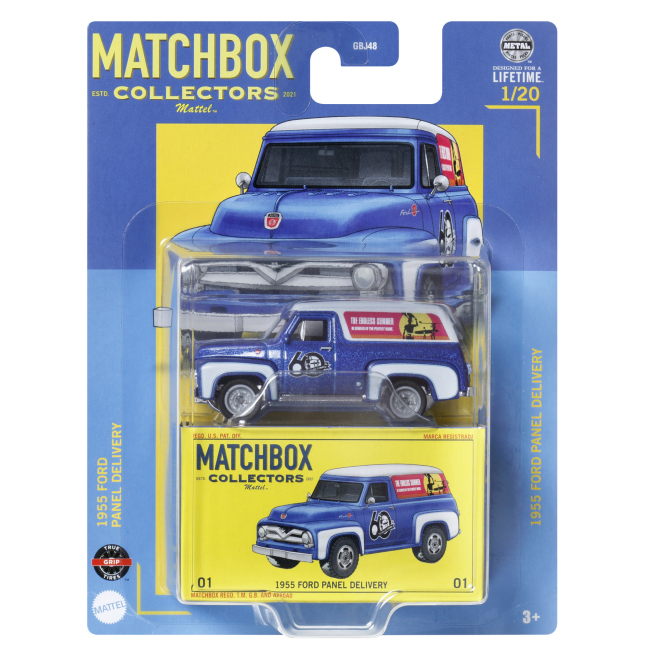 Автомоделі - Автомодель Matchbox Collectors 1955 Ford Panel 1:64 (GBJ48/HVW13)#3