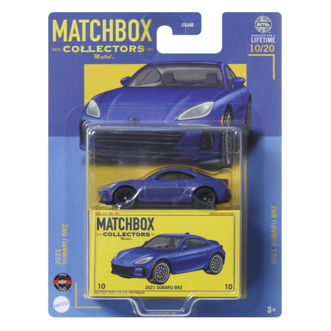 Автомоделі - Автомодель Matchbox Collectors 2021 Subaru BRZ 1:64 (GBJ48/HVW17)#3