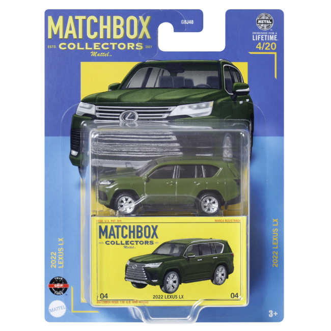 Автомоделі - Автомодель Matchbox Collectors 2022 Lexus LX 1:64 (GBJ48/HVW19)#4