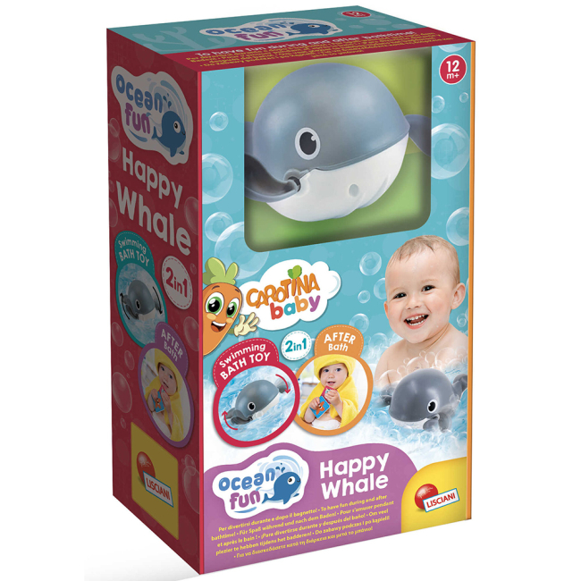Іграшки для ванни - Набір для купання Lisciani Кит (105359/2)#2