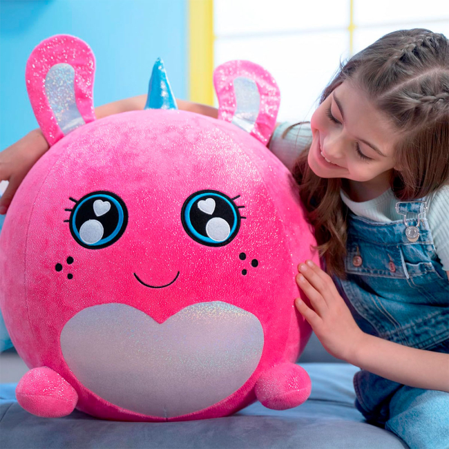 Мягкие животные - Игровой набор Biggies Fantasy W1 Розовый кролик (BIG001-RA)#4