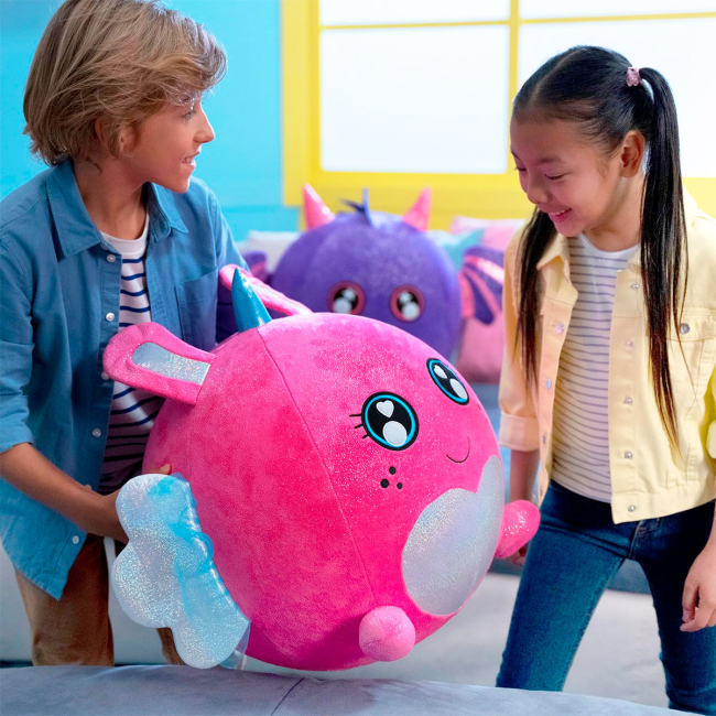 Мягкие животные - Игровой набор Biggies Fantasy W1 Розовый кролик (BIG001-RA)#5