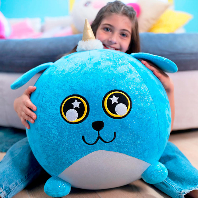 Мягкие животные - Игровой набор Biggies Fantasy W1 Синий песик (BIG001-UD)#4