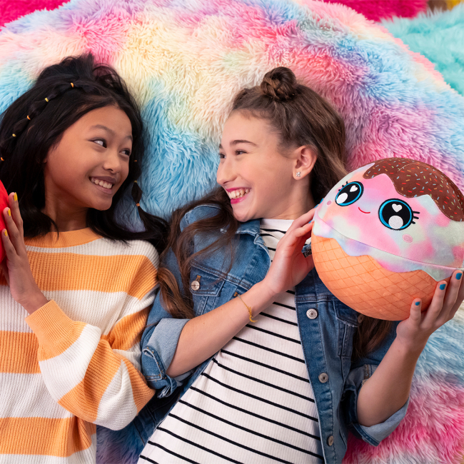 Персонажи мультфильмов - Игровой набор Biggies Little foodies W2 Мороженое (BIG002-IC)#4