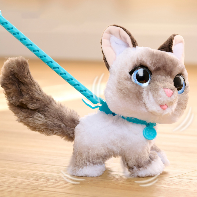 Мягкие животные - Интерактивная игрушка FurReal Friends Wag-A-Lots Котенок (28059)#4