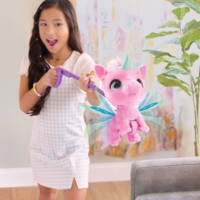 М'які тварини - ​Інтерактивна іграшка FurReal Friends Fly-a-lots Єдиноріг (28064)#5