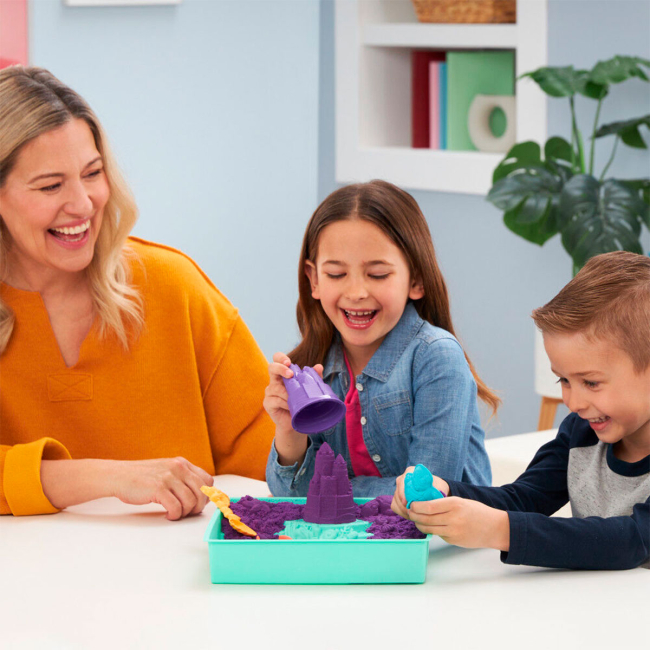 Антистрес іграшки - Набір кінетичного піску Kinetic Sand Замок з піску (71402)#3