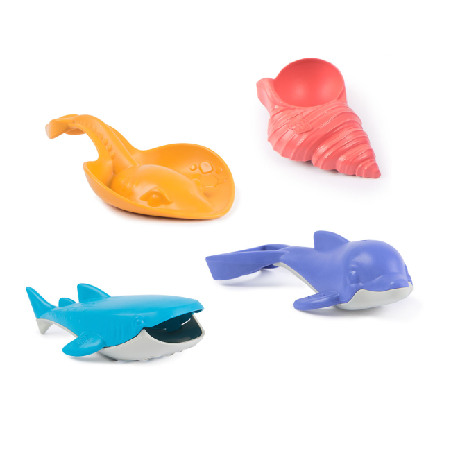 Антистрес іграшки - Набір кінетичного піску Kinetic Sand Морські глибини (71670)#3