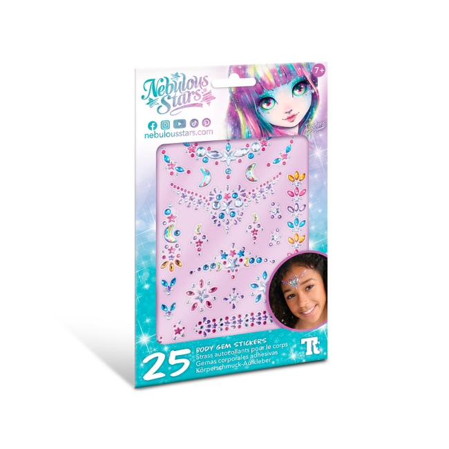 Косметика - Набір кристалів для тіла Nebulous stars Боді-арт Зоряні візерунки в асортименті (11451)#2