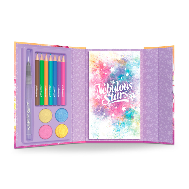 Товары для рисования - Набор для творчества Nebulous Stars Раскраска с водой Белые листы (11452)#2