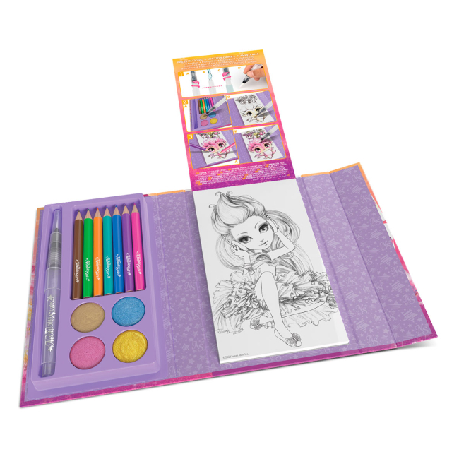 Товары для рисования - Набор для творчества Nebulous Stars Раскраска с водой Белые листы (11452)#3