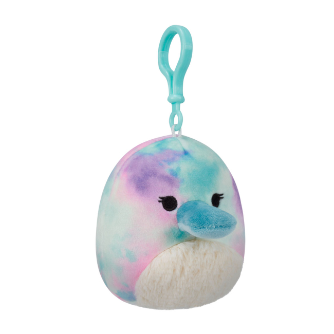 Брелоки - Брелок Squishmallows Качкодзьоб Бріндал 9 см (SQCP00215)#2