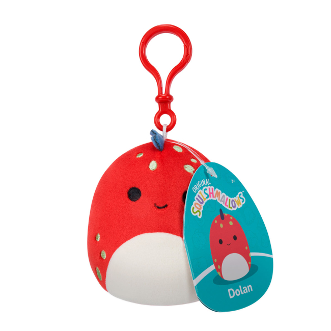 Брелоки - Брелок Squishmallows Діно Долан 9 см (SQCP00218)#6