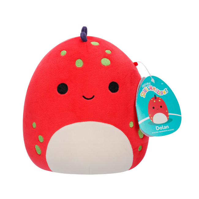 Мягкие животные - Мягкая игрушка Squishmallows Дино Долан 19 см (SQCR05399)#6