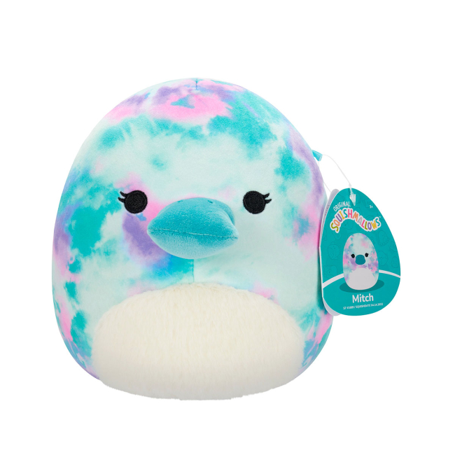 Мягкие животные - Мягкая игрушка Squishmallows Утконос Бриндал 19 см (SQCR05406)#6