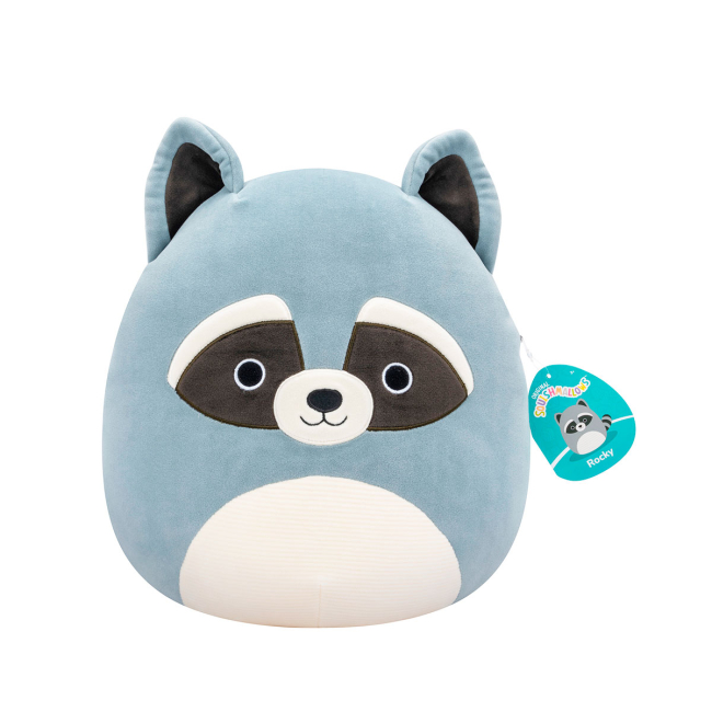 М'які тварини - М'яка іграшка Squishmallows Єнот Роккі 19 см (SQCR05407)#6