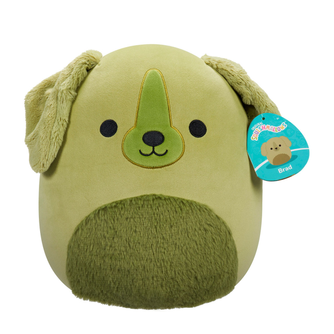 Подушки - Мягкая игрушка Squishmallows Ретривер Брэд 30 см (SQCR05433)#6