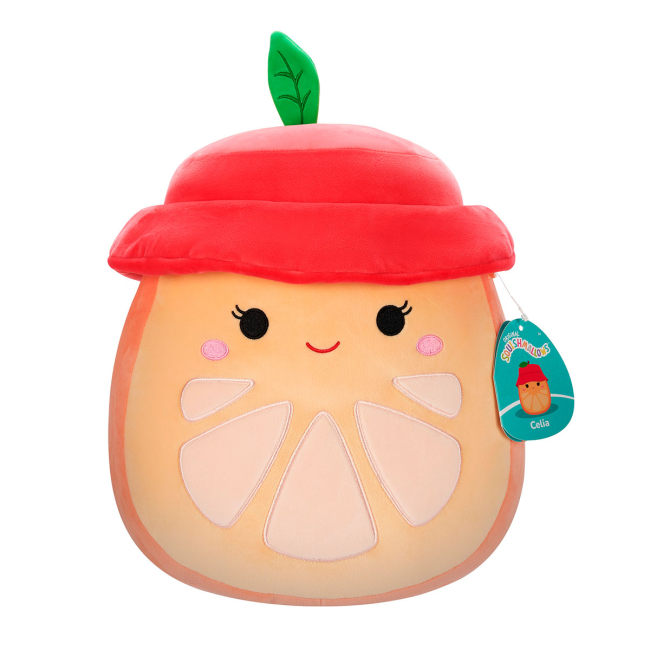 Подушки - Мягкая игрушка Squishmallows Апельсин Орион 30 см (SQCR05435)#6