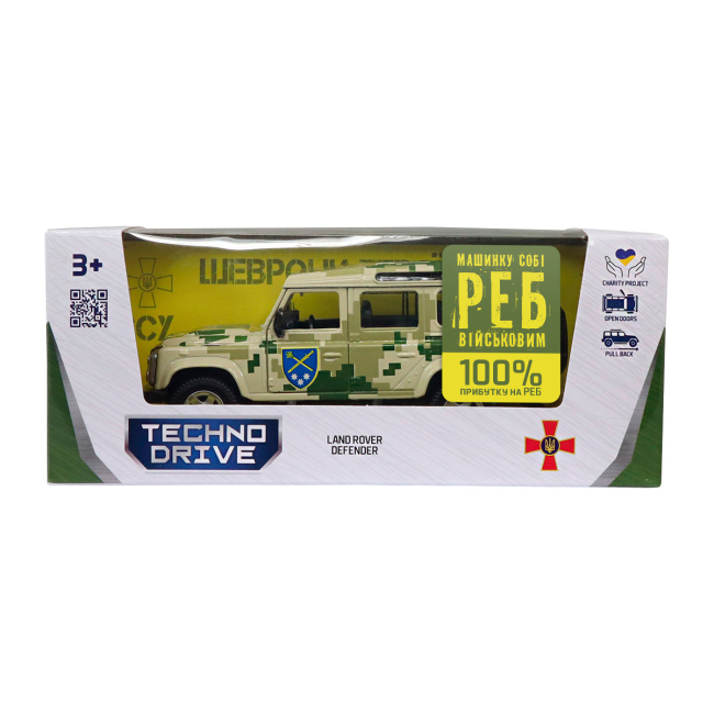 Транспорт и спецтехника - Внедорожник TechnoDrive Шевроны Героев Land Rover Defender ОК Восток (250396UM)#9