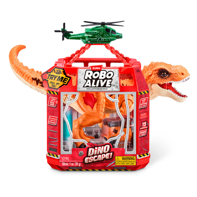 Фигурки животных - Игровой набор Robo Alive Побег динозавра (71127)#4